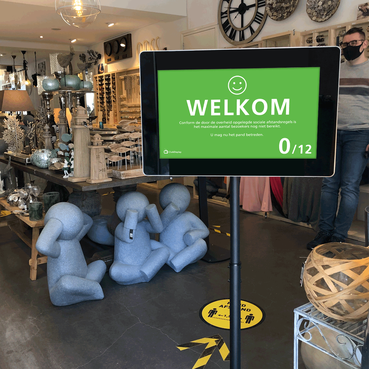 De winkels mogen weer open vanaf volgende week.