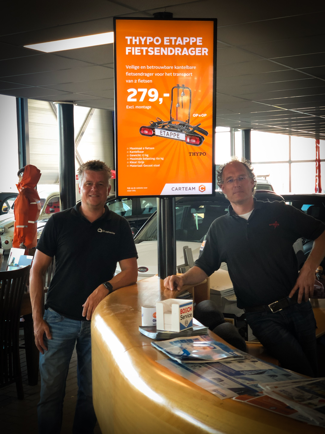 Weer drie nieuwe locaties toegevoegd aan het Carteam Narrowcasting netwerk