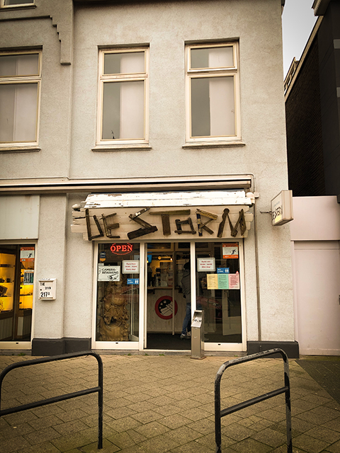 Interactieve menuborden voor Coffeeshop De Storm