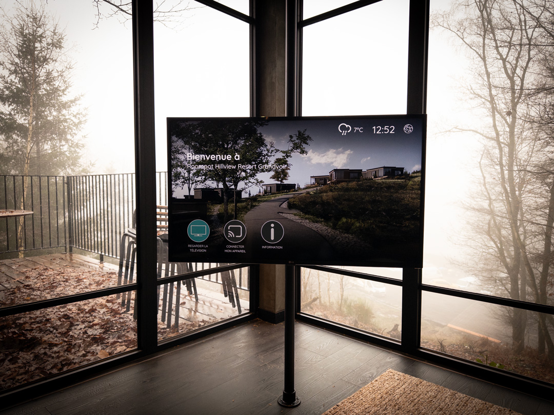 ClubDisplay Installeert LG Procentric Cloud bij Roompot Grandvoir