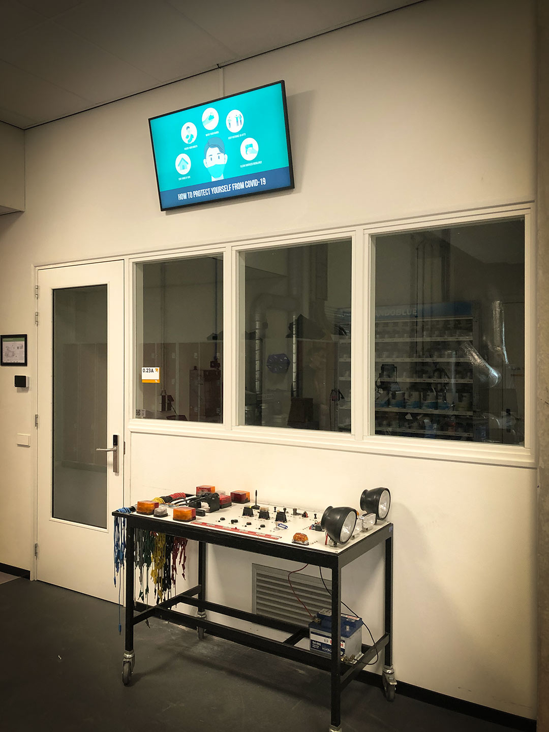 Narrowcasting oplossing verzorgd voor Beroepscampus in Middelharnis