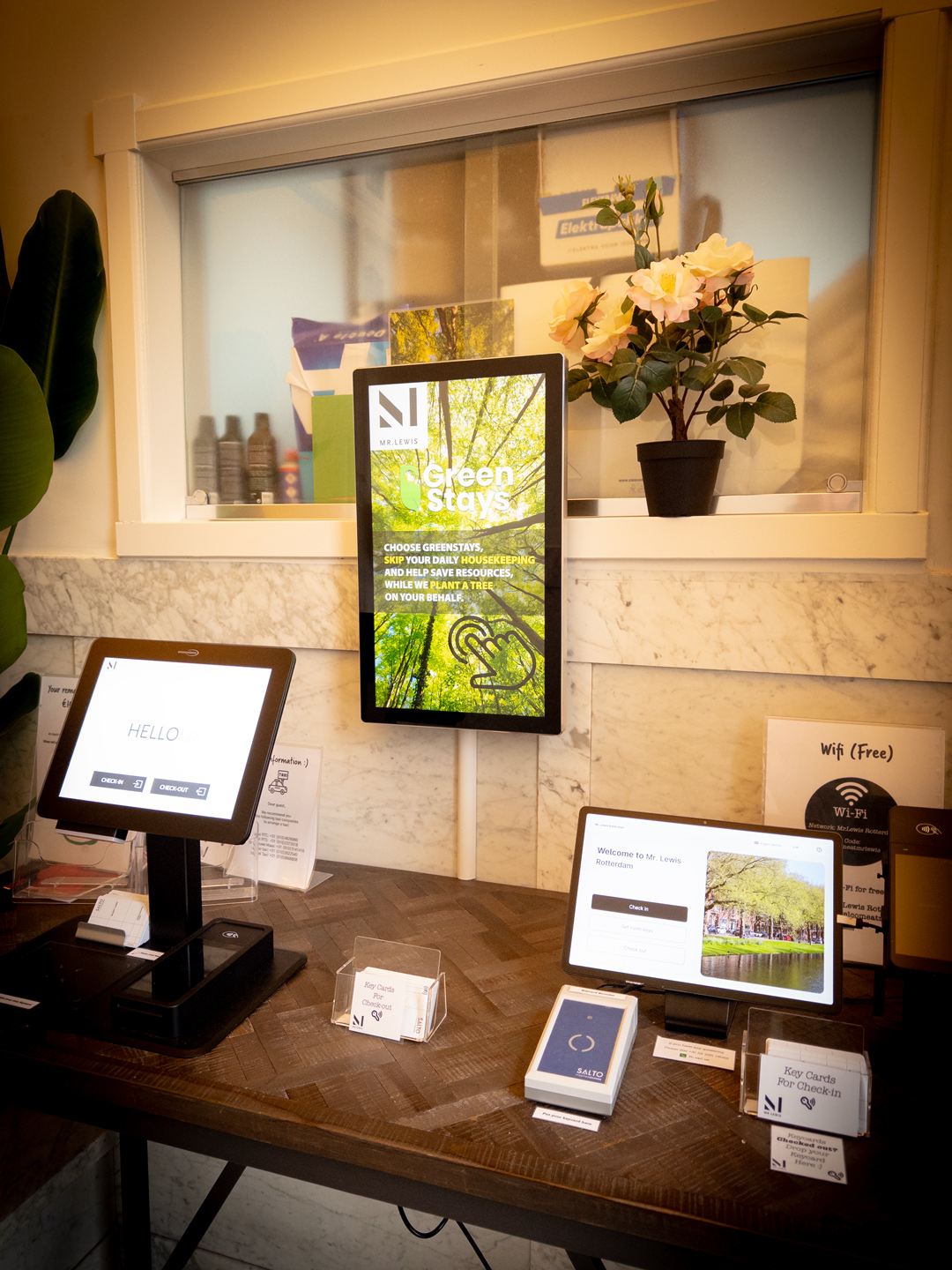 Touch Display Hotel